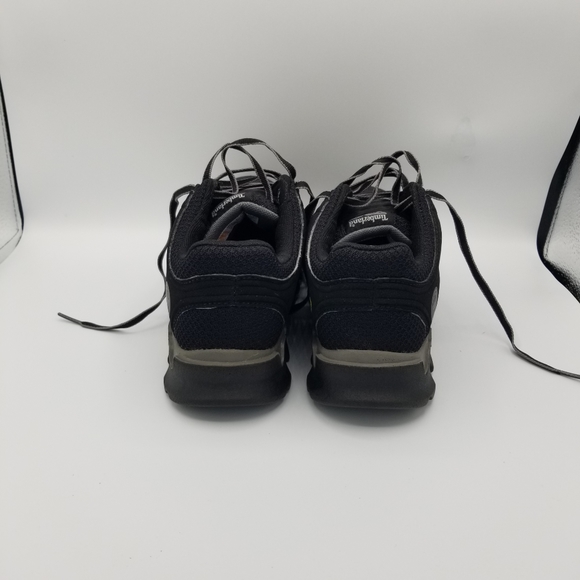 Timberland pro edge steel toe shoe size 8w black and gray - Picture 3 of 6